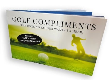 Golf Compliments Book